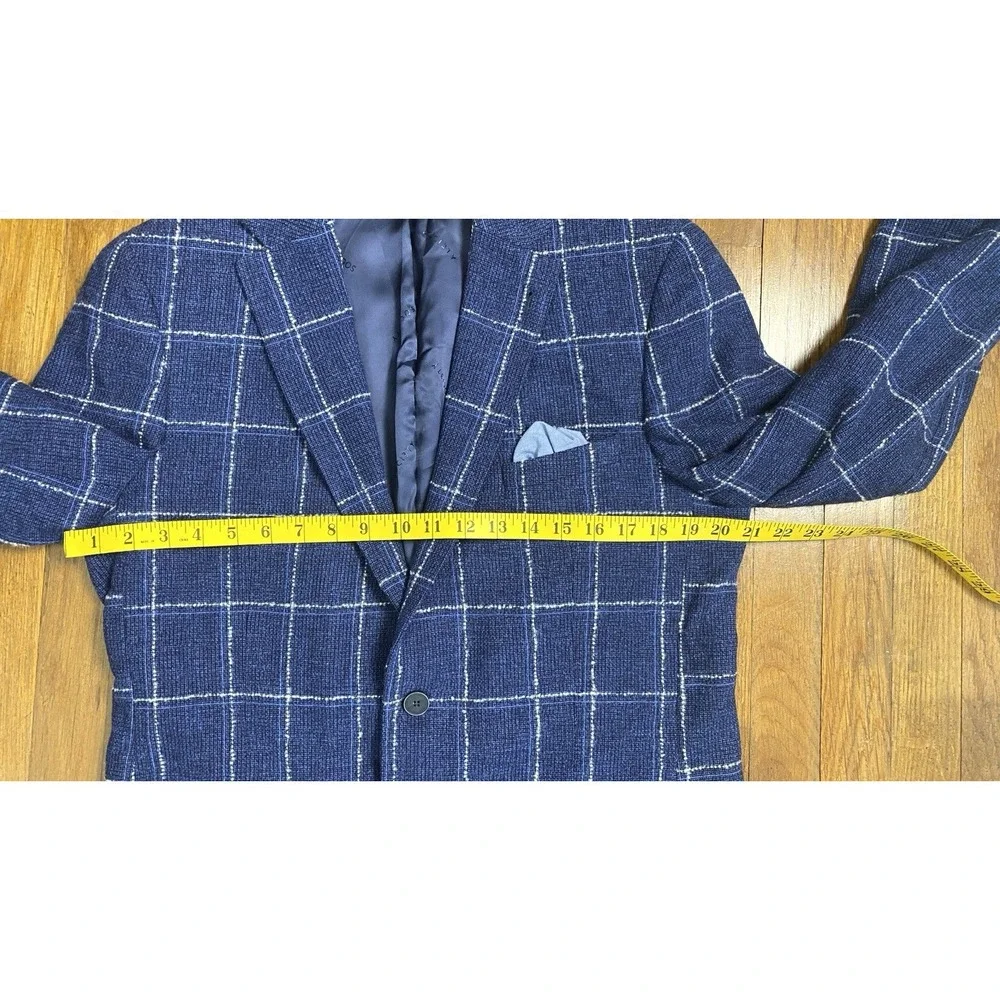 Vitale Barberis Canonico The Society Shop Men's Wool Blazer‎ Jacket Small Batch